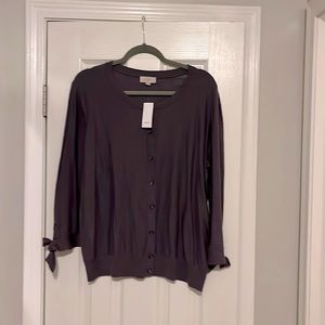 Loft Outlet summer weight cardigan